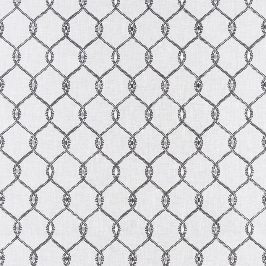 Sample F1446-01 Opus Charcoal Geometric Clarke And Clarke Fabric