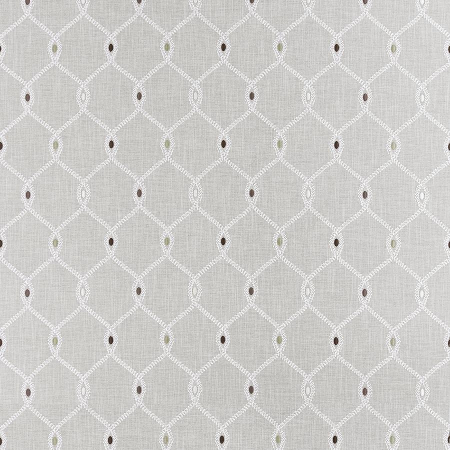 Sample F1446-04 Opus Silver Geometric Clarke And Clarke Fabric