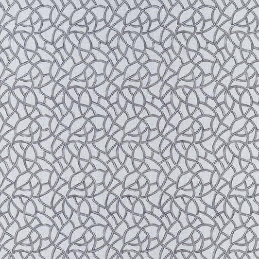 Buy F1447/01 Panache Charcoal Geometric by Clarke And Clarke Fabric