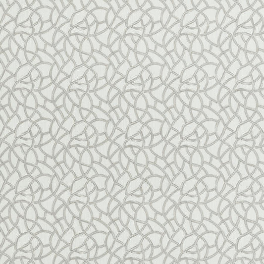 Save F1447/02 Panache Ivory Geometric by Clarke And Clarke Fabric
