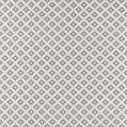 Shop F1448/02 Paragon Silver Geometric by Clarke And Clarke Fabric