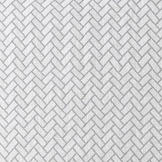 Looking F1455/03 Urban Silver Geometric by Clarke And Clarke Fabric