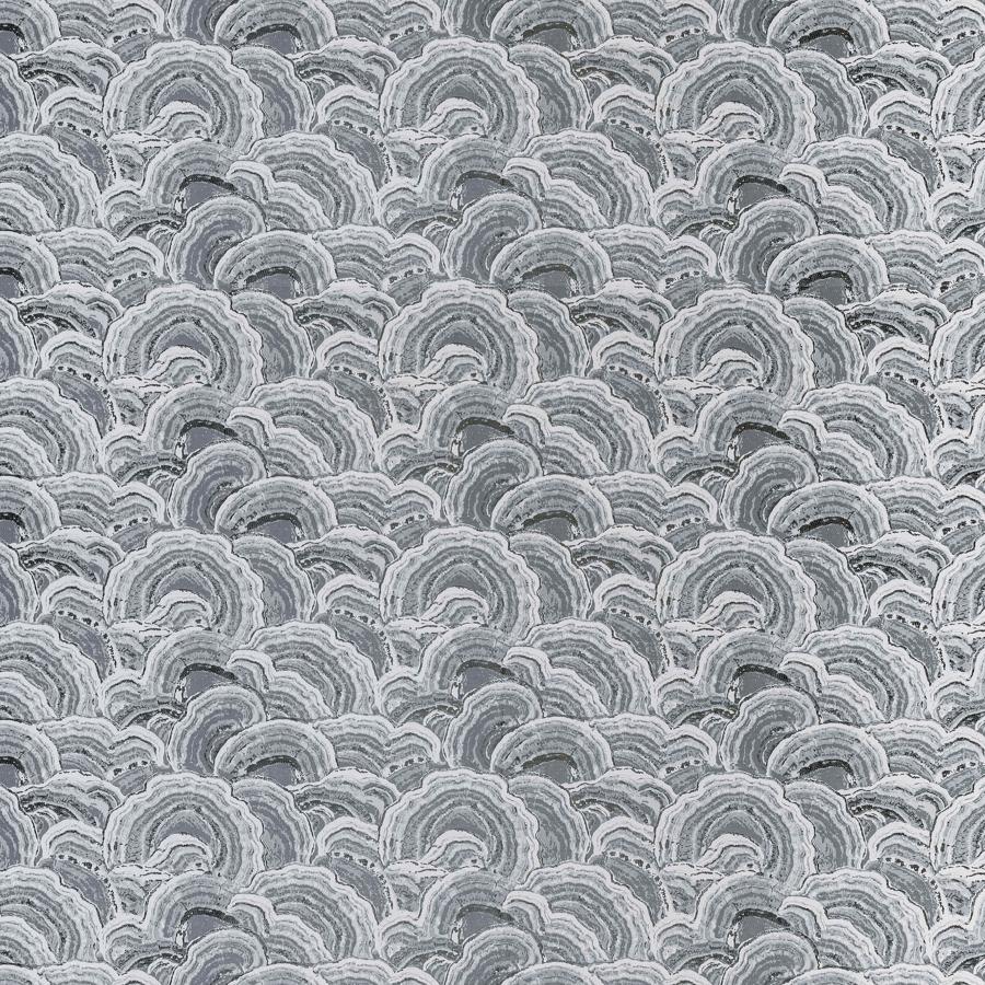Sample F1458-03 Langei Pewter Geometric Clarke And Clarke Fabric