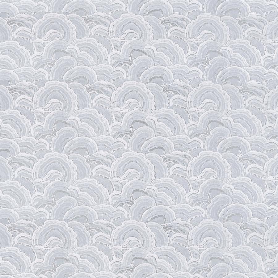 Sample F1458-05 Langei Silver Geometric Clarke And Clarke Fabric