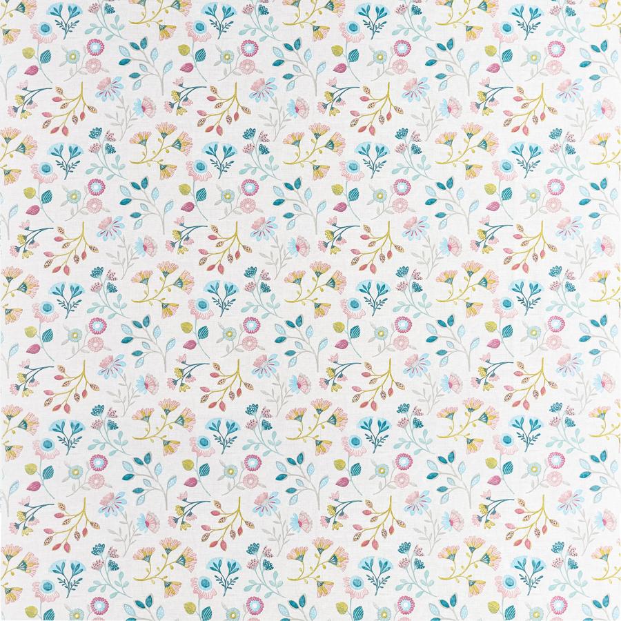 Sample F1461-05 Alder Summer Botanical Clarke And Clarke Fabric