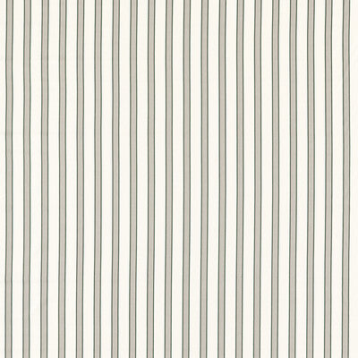Sample -F1499/03 | Edison Racing Green/Linen Stripes - Clarke And Clarke Fabric