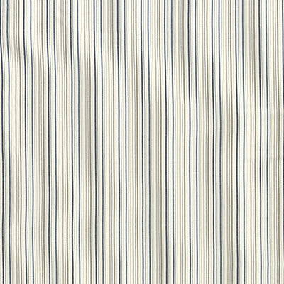 Sample -F1501/02 | Maryland Denim Stripes - Clarke And Clarke Fabric