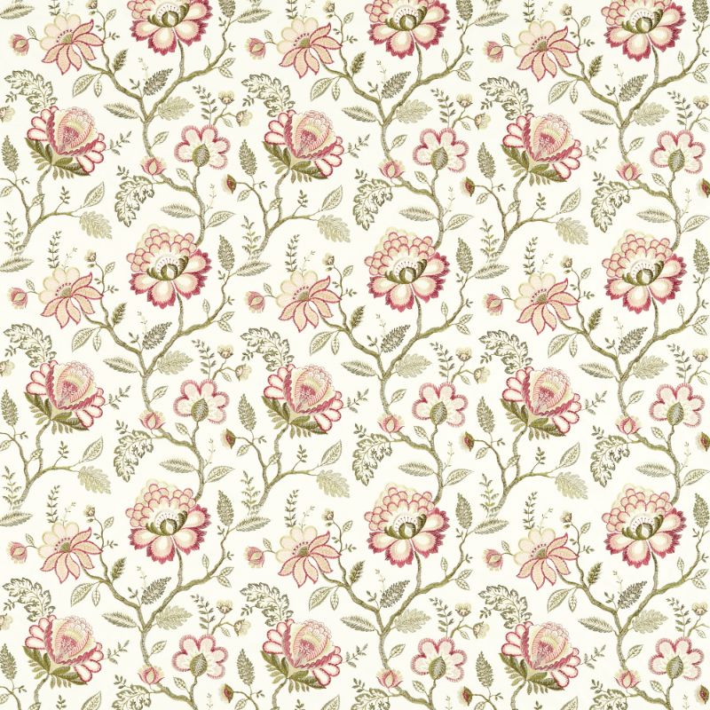 Sample - F1543/02.Cac.0 | Adeline, Clarke & Clarke Vintage - Clarke And Clarke Fabric