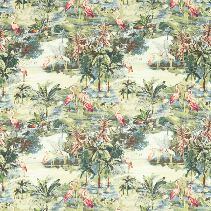 Sample - F1546/02.Cac.0 | Habitat, Clarke & Clarke Vintage - Clarke And Clarke Fabric