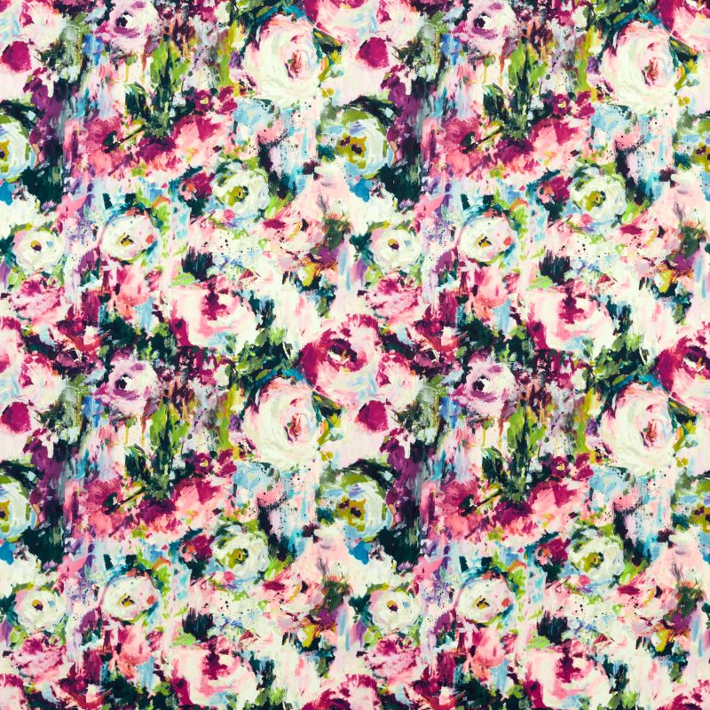 Purchase F1573/02 Kingsley, Floral Flourish By Studio G For C&C - Clarke And Clarke Fabric - F1573/02.Cac.0