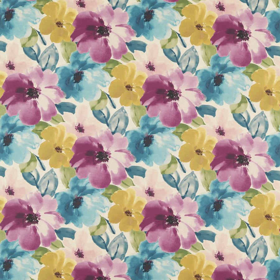 Purchase F1595/03 Thea, Floral Flourish By Studio G For C&C - Clarke And Clarke Fabric - F1595/03.Cac.0