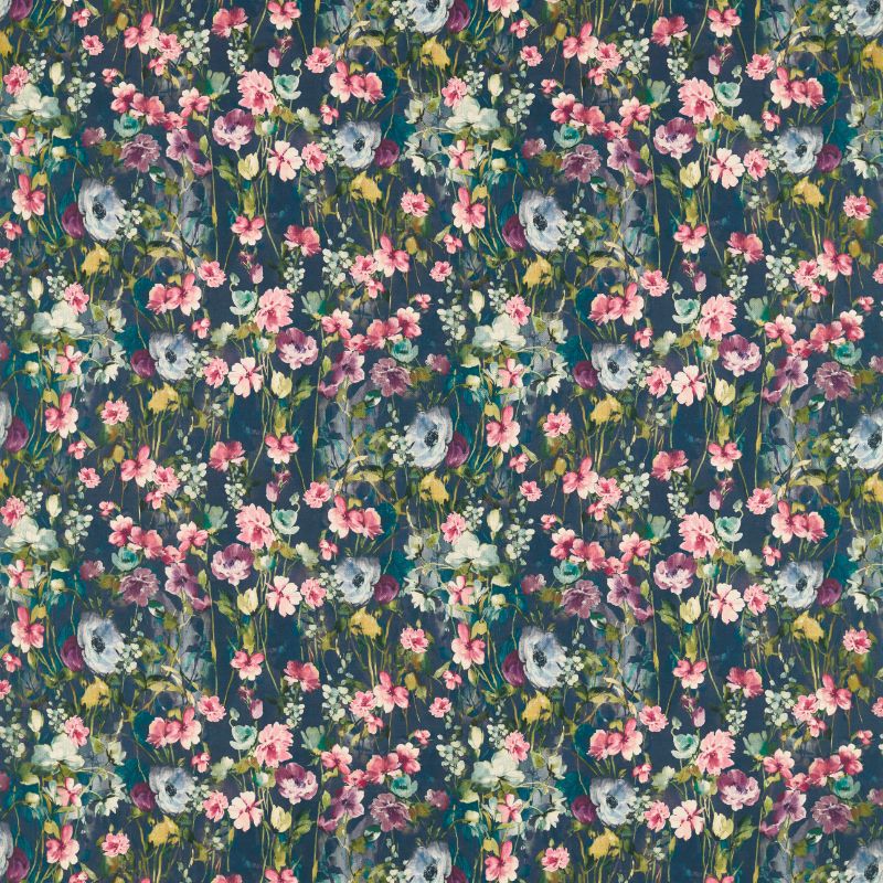 Purchase F1597/01 Wild Meadow, Floral Flourish By Studio G For C&C - Clarke And Clarke Fabric - F1597/01.Cac.0