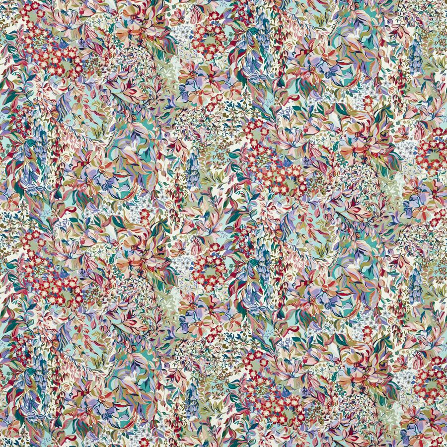 Sample - F1645/02 | Aubrey, Clarke & Clarke Ferndene - Clarke And Clarke Fabric - F1645/02.Cac.0