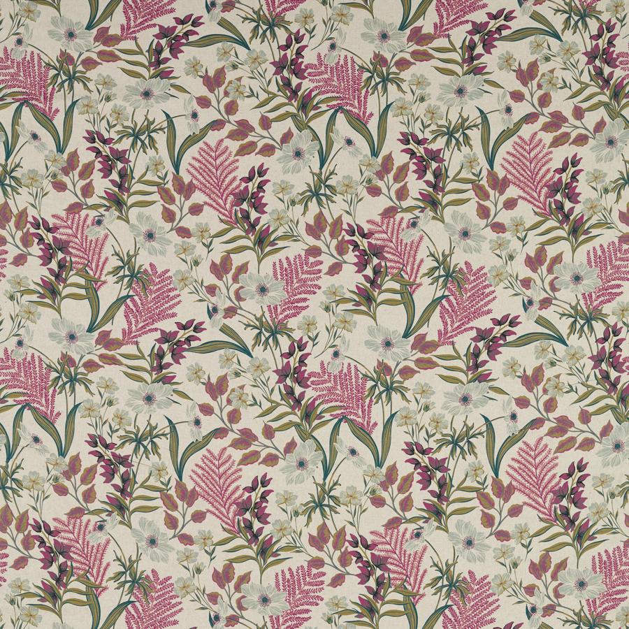 Sample - F1648/01 | Hazelbury Linen, Clarke & Clarke Ferndene - Clarke And Clarke Fabric - F1648/01.Cac.0