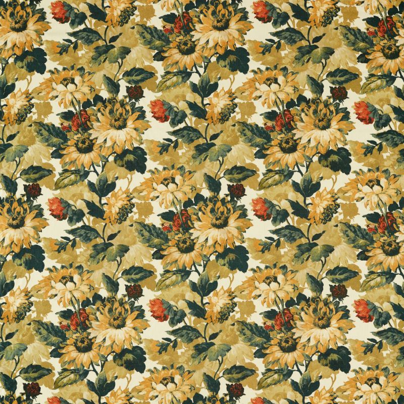 Sample - F1660/03.Cac.0 | Sunforest, Clarke & Clarke Marianne - Clarke And Clarke Fabric