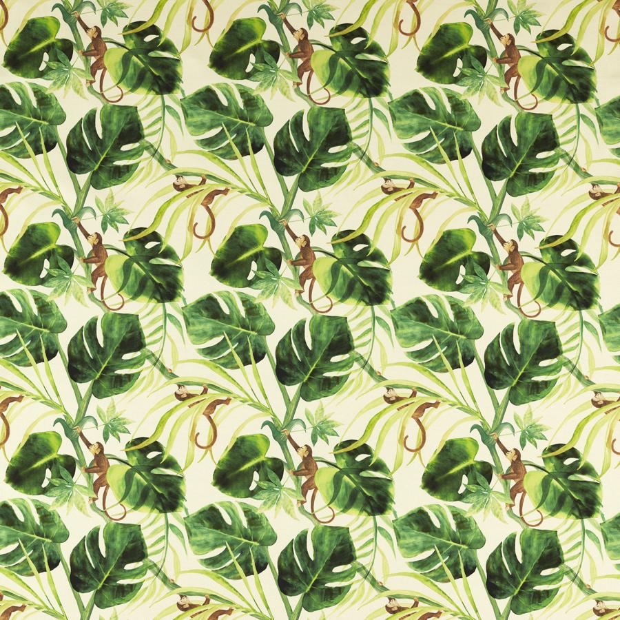 Sample - F1671/01 | Monkey Biz Outdoor, Clarke & Clarke Alfresco - Clarke And Clarke Fabric - F1671/01.Cac.0
