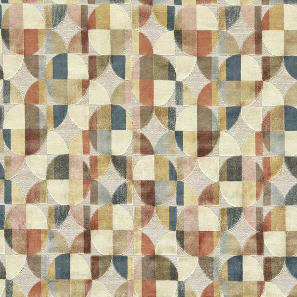 Sample - F1682/03-Cac | Delaunay, Clarke & Clarke Urban - Clarke And Clarke Fabric - F1682/03.Cac.0