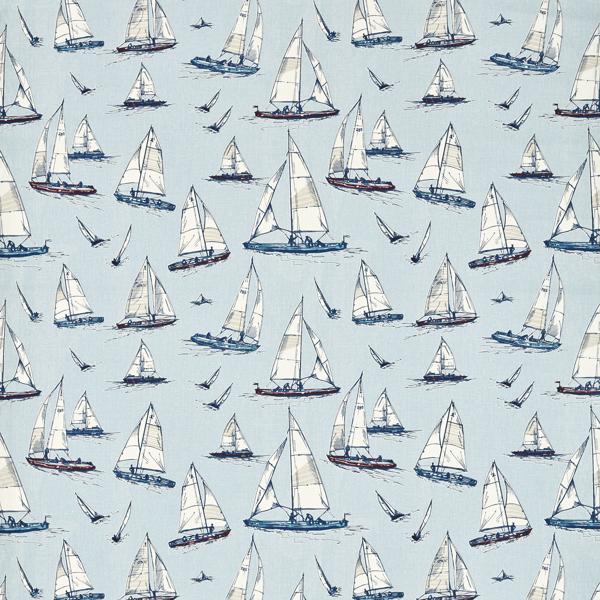 Purchase F1728/01.Cac.0 Sailing, Clarke & Clarke Marina - Clarke And Clarke Fabric