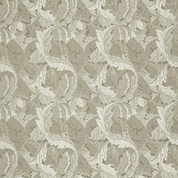 Sample - F1740/04.Cac.0 | Acanthus Jacquard, William Morris Weaves - Clarke And Clarke Fabric