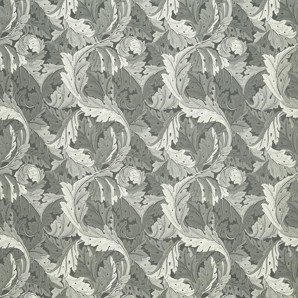 Sample - F1740/05.Cac.0 | Acanthus Jacquard, William Morris Weaves - Clarke And Clarke Fabric
