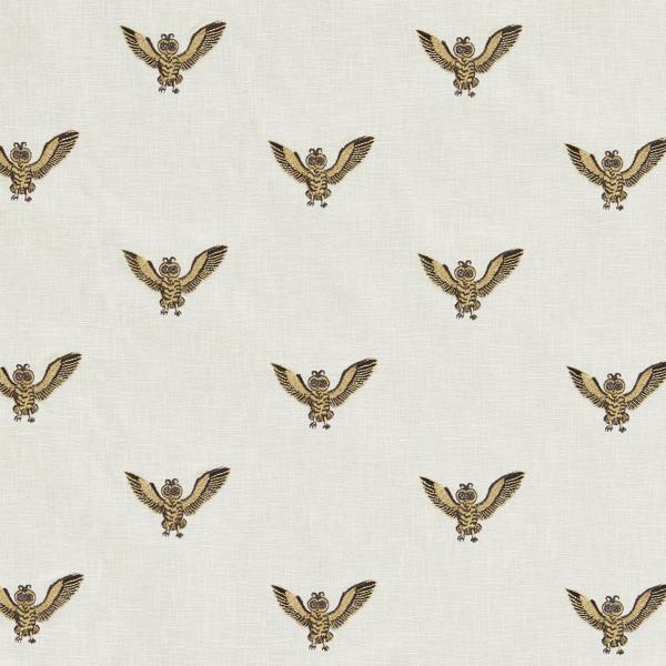 Purchase F1755/01.Cac.0 Owl Of Athena, Mythica By Emma J Shipley For C&C - Clarke And Clarke Fabric