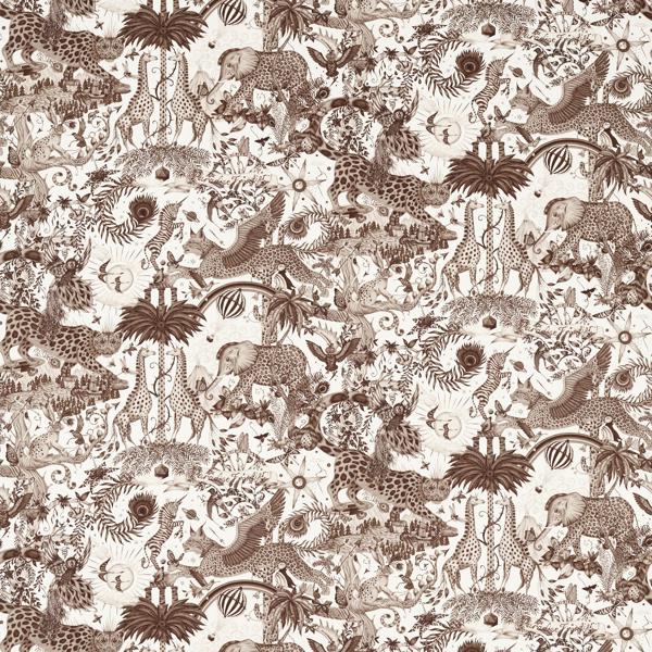 Sample - F1756/02.Cac.0 | Paradise Lost, Mythica By Emma J Shipley For C&C - Clarke And Clarke Fabric