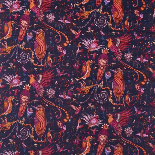 Sample - F1759/03.Cac.0 | Quetzal Velvet, Mythica By Emma J Shipley For C&C - Clarke And Clarke Fabric