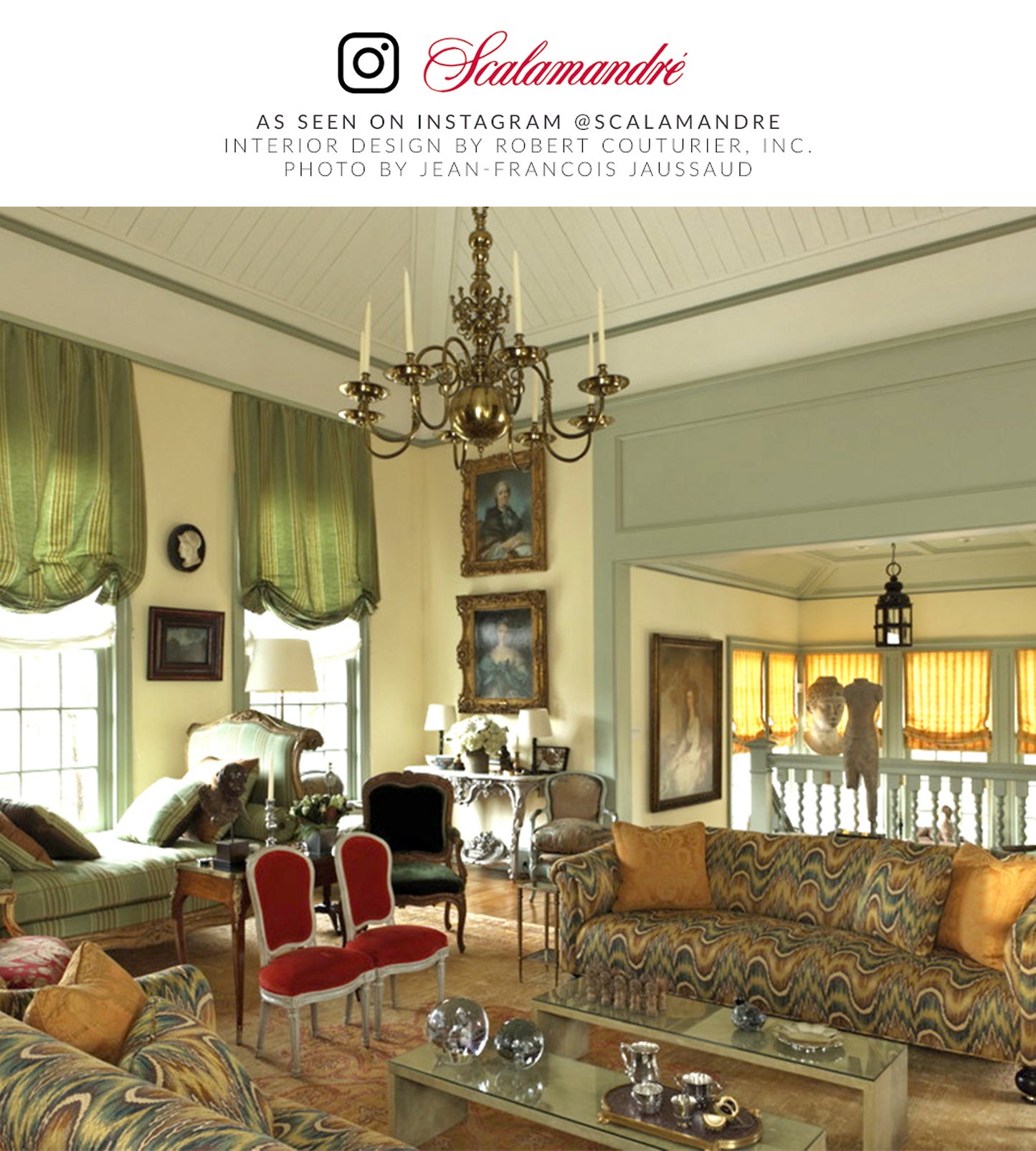 Purchase Old World Weavers Fabric Pattern number F1 00012639, Point De Hongrie Brown / Green / Gold 3