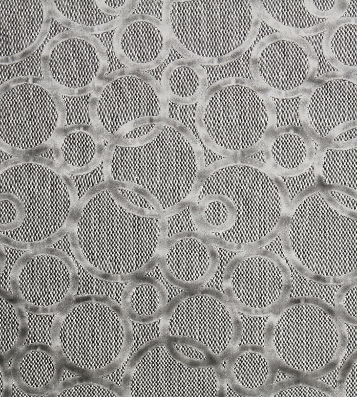 Purchase Old World Weavers Fabric SKU F3 00017001, Velluto Cerchio Silver 1