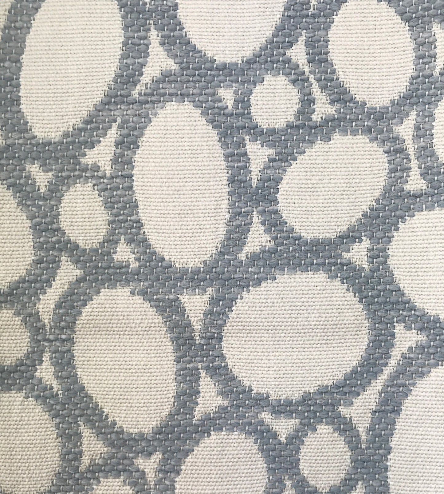 Purchase Old World Weavers Fabric Pattern number F3 00058038, Madagascar Ovals Fr Powder Blue 1