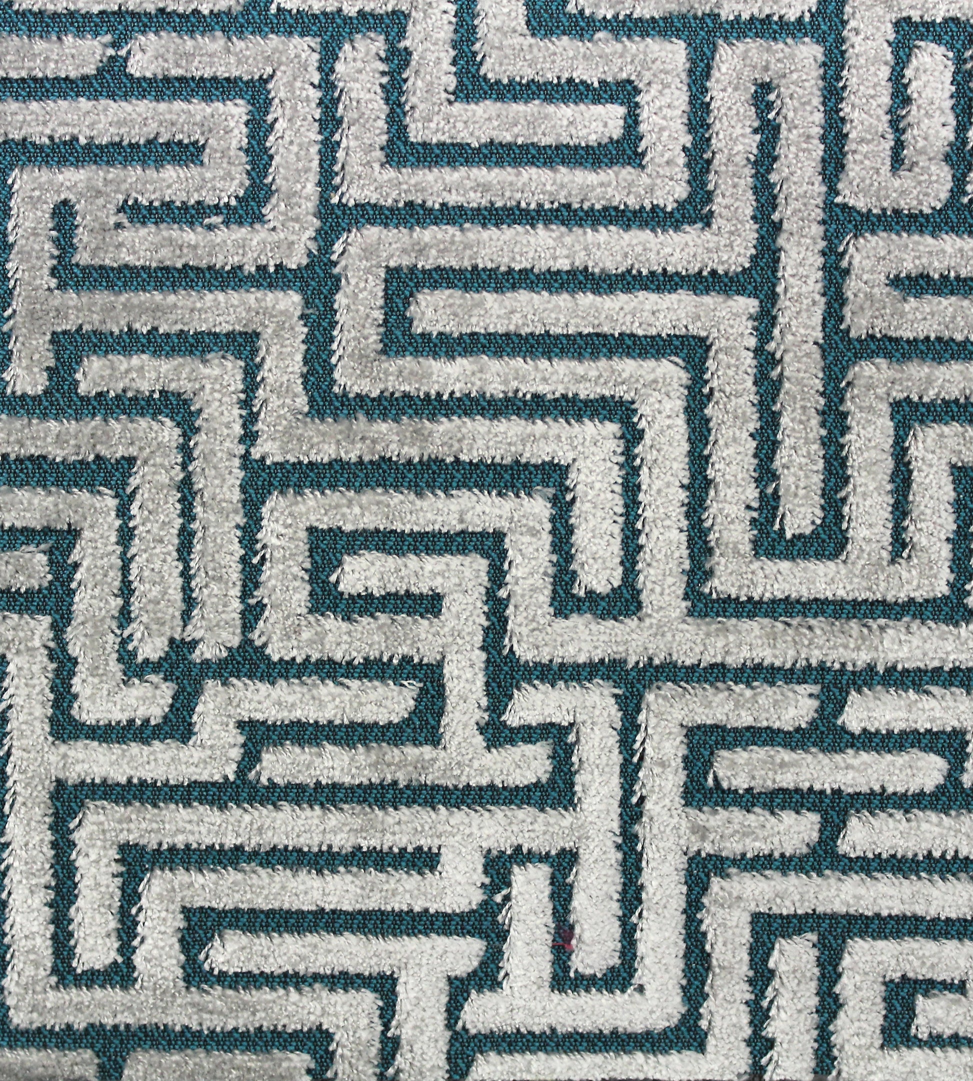 Purchase Old World Weavers Fabric Pattern# F3 00067002, Velluto Labirinto Teal 1