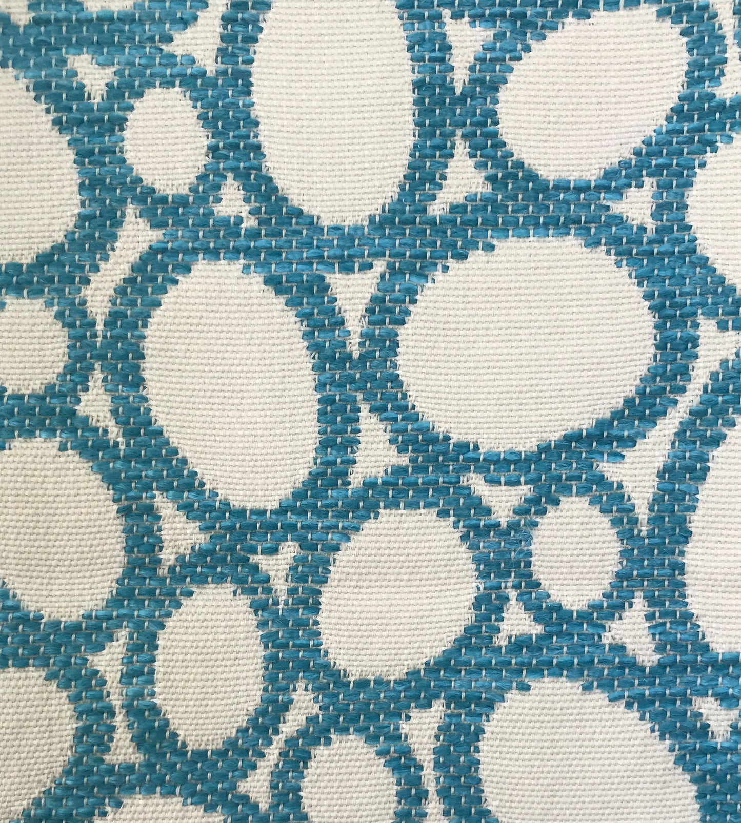 Purchase Old World Weavers Fabric Item F3 00068038, Madagascar Ovals Fr Aqua 1