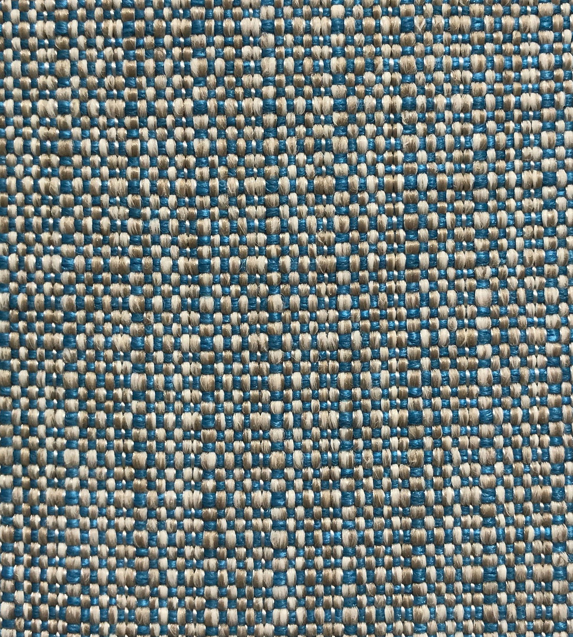 Purchase Old World Weavers Fabric Pattern number F3 00141081, Madagascar Plain Fr Cerulean 1