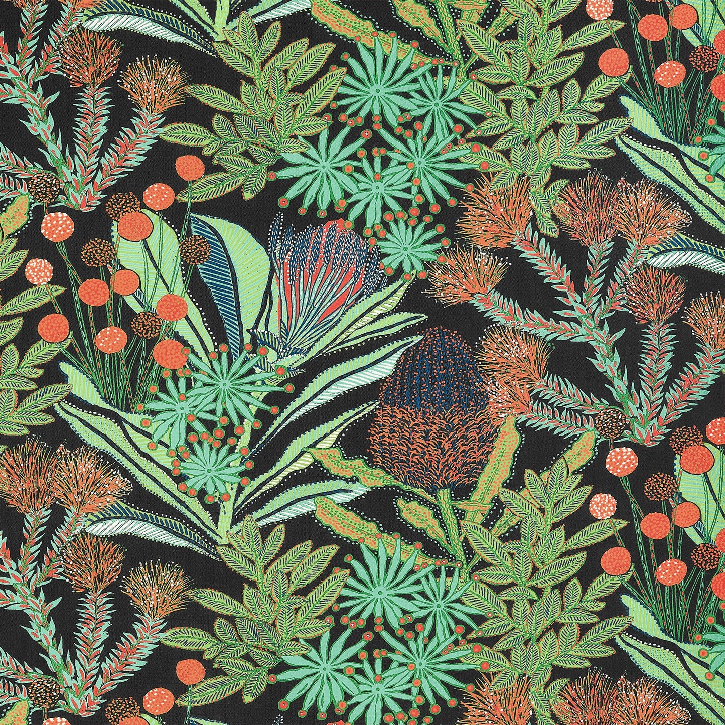 Purchase Thibaut Fabric Sku F81762 Pattern Name Protea Print From The Collection Soleil. 