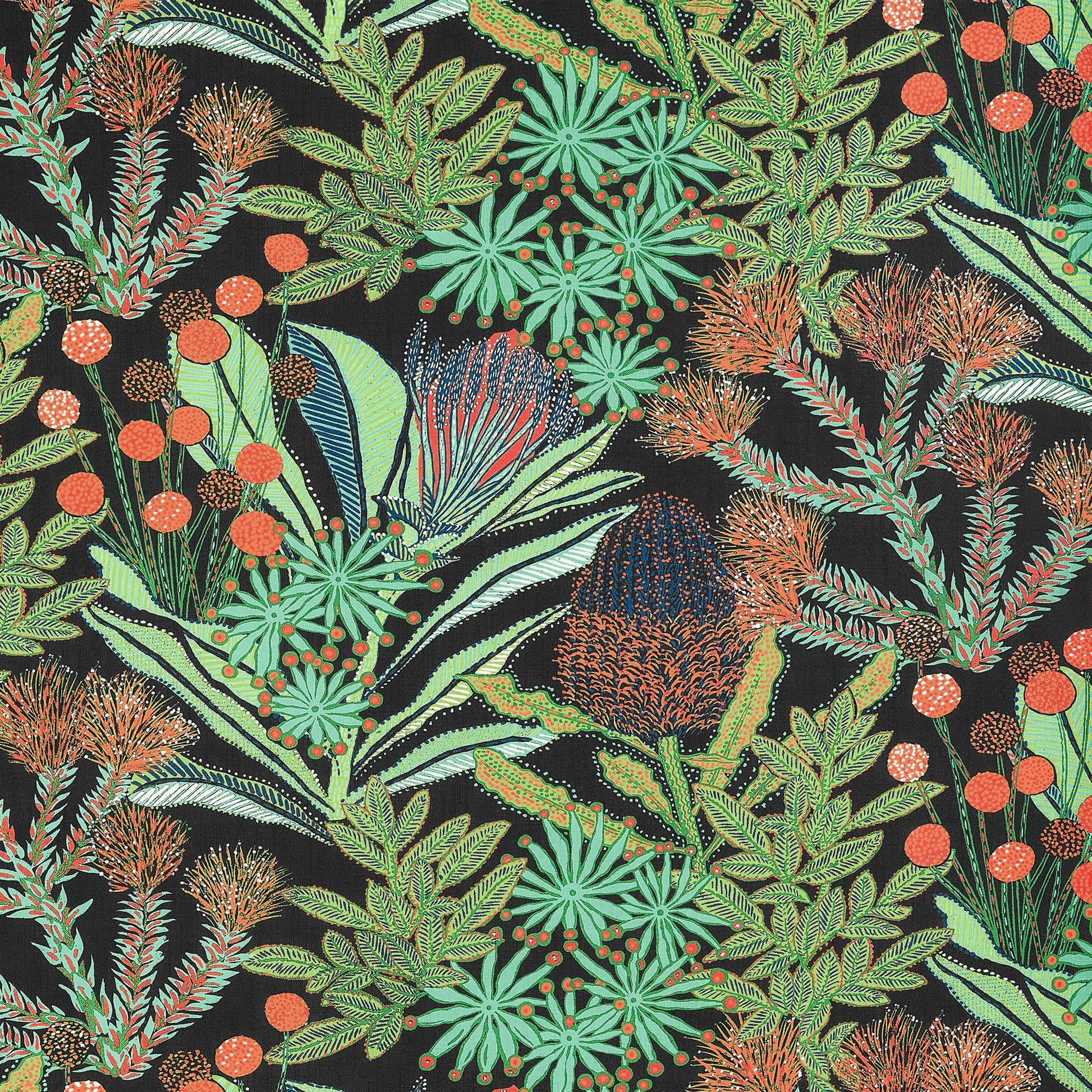 Purchase Thibaut Fabric Sku F81762 Pattern Name Protea Print From The Collection Soleil. 