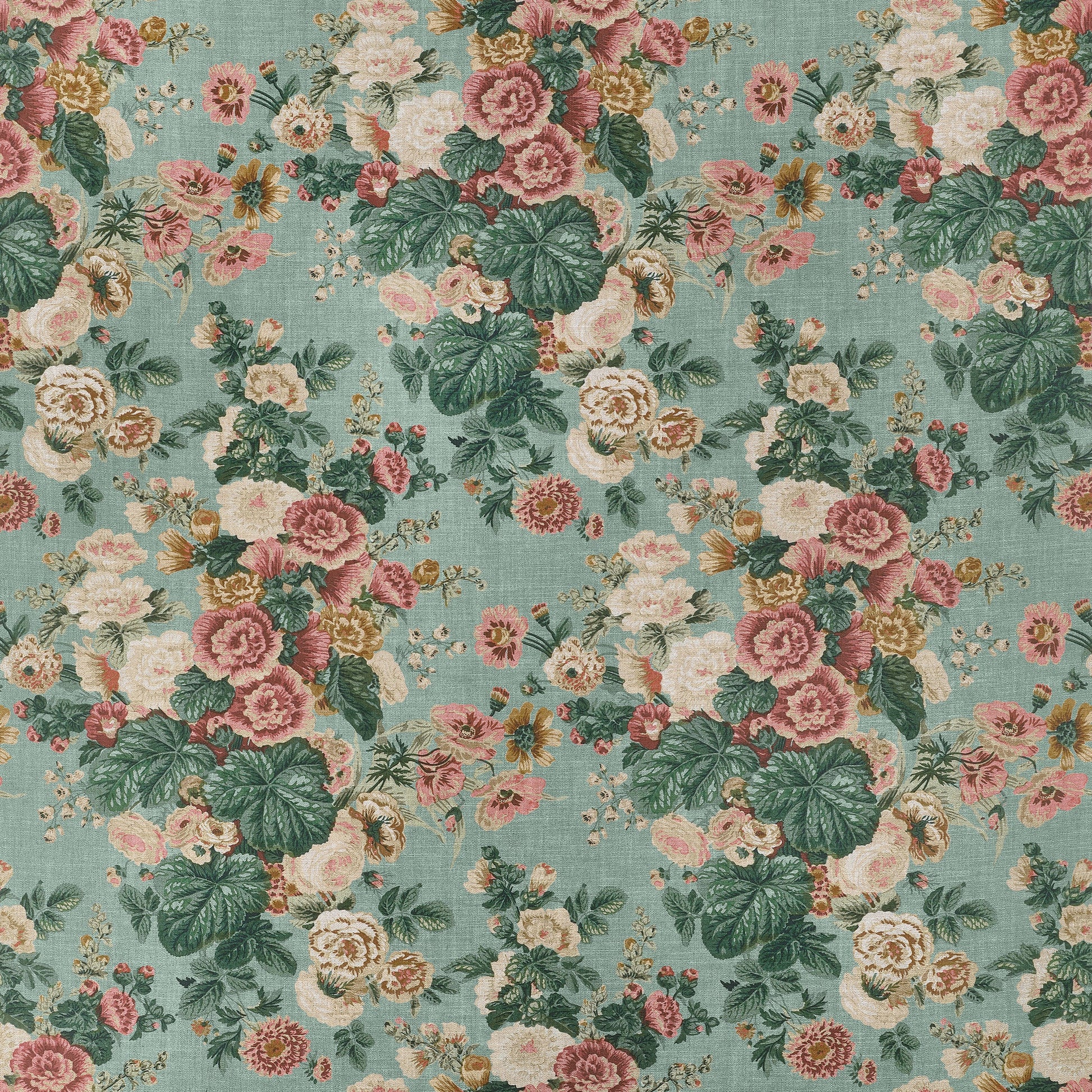 View Thibaut Fabric Pattern# F910513 Pattern Name Hidcote From The Collection Boxwood Fabric Book. 