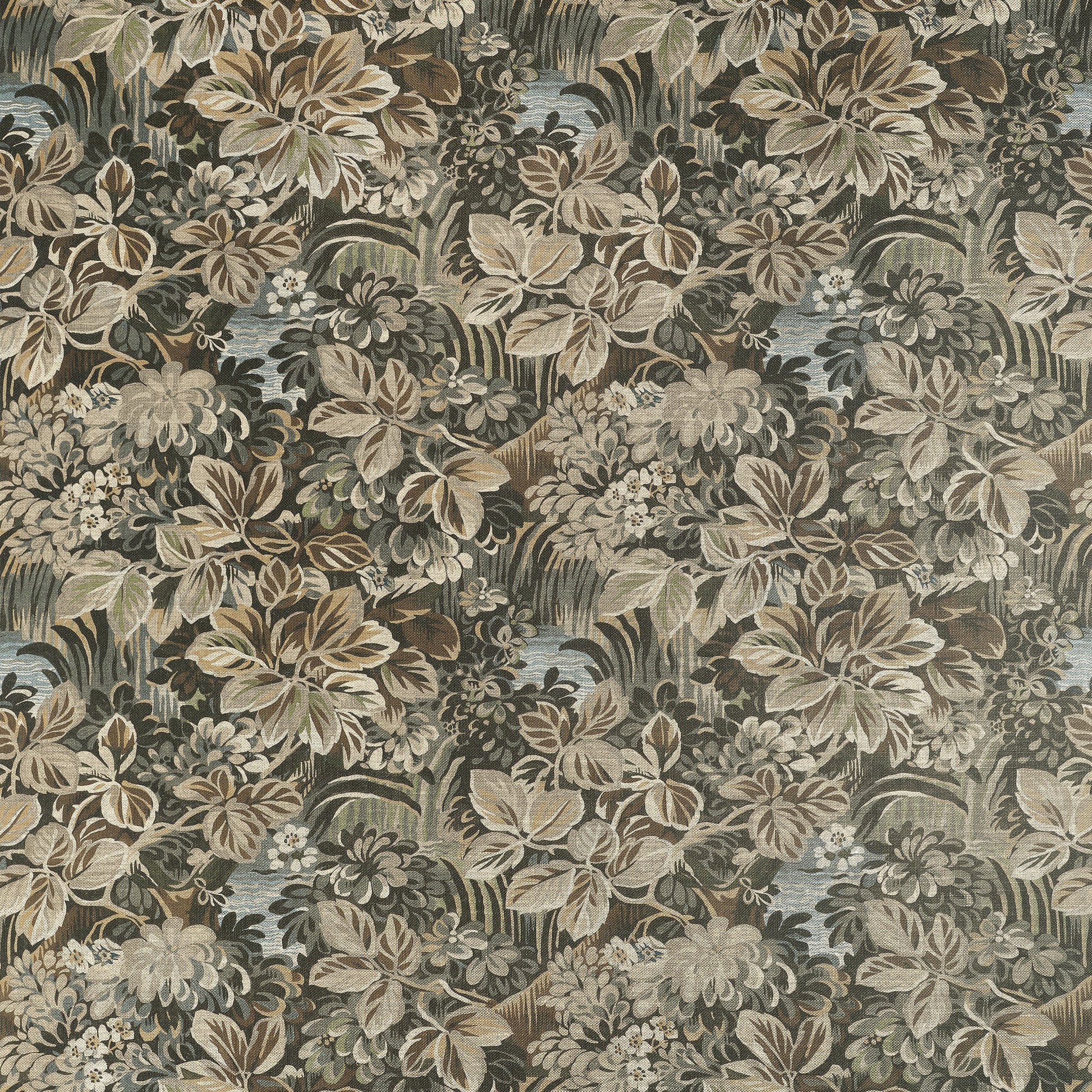 Search Thibaut Fabric Product F910532 Pattern Name Night Garden From The Collection Boxwood Fabric Book. 