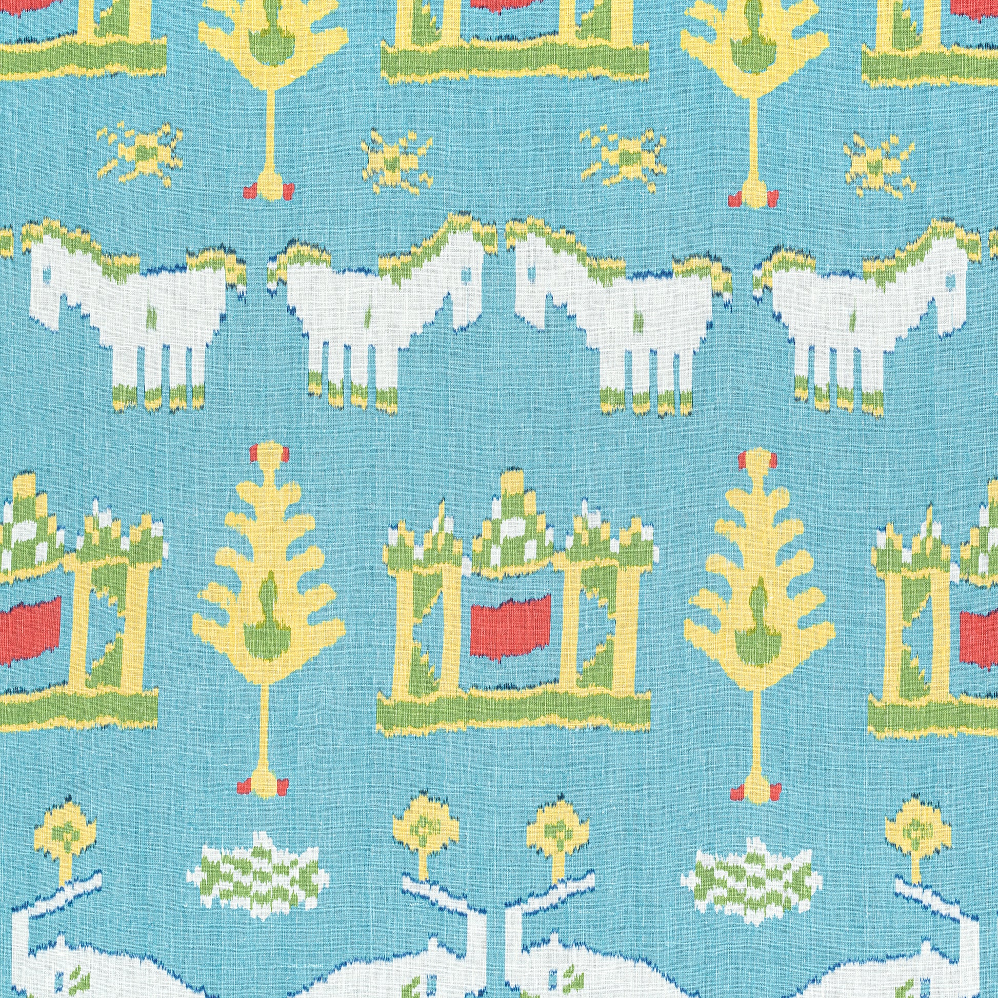 Buy samples of F910644 Kingdom Parade Printed Ceylon Thibaut Fabrics