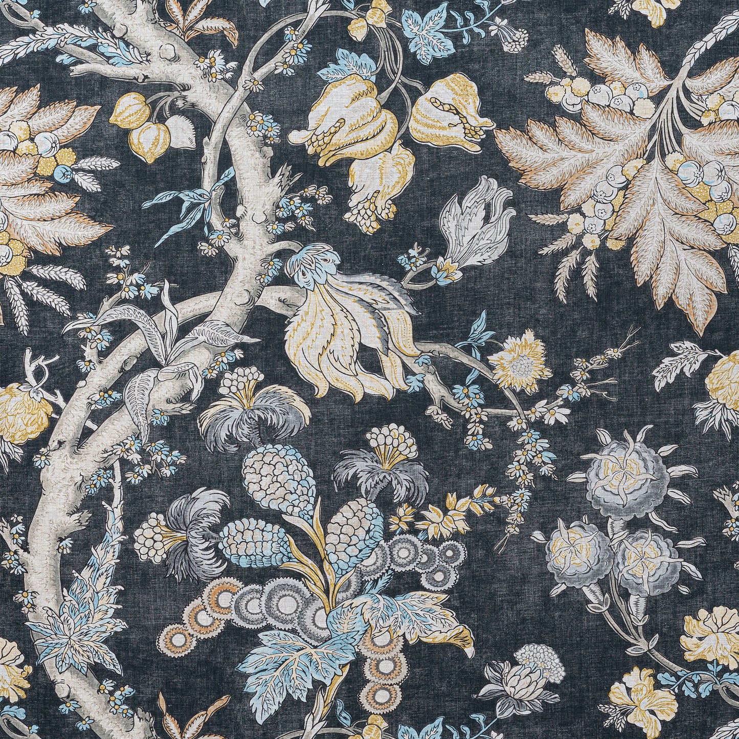Buy samples of F910842 Chatelain Printed Heritage Thibaut Fabrics