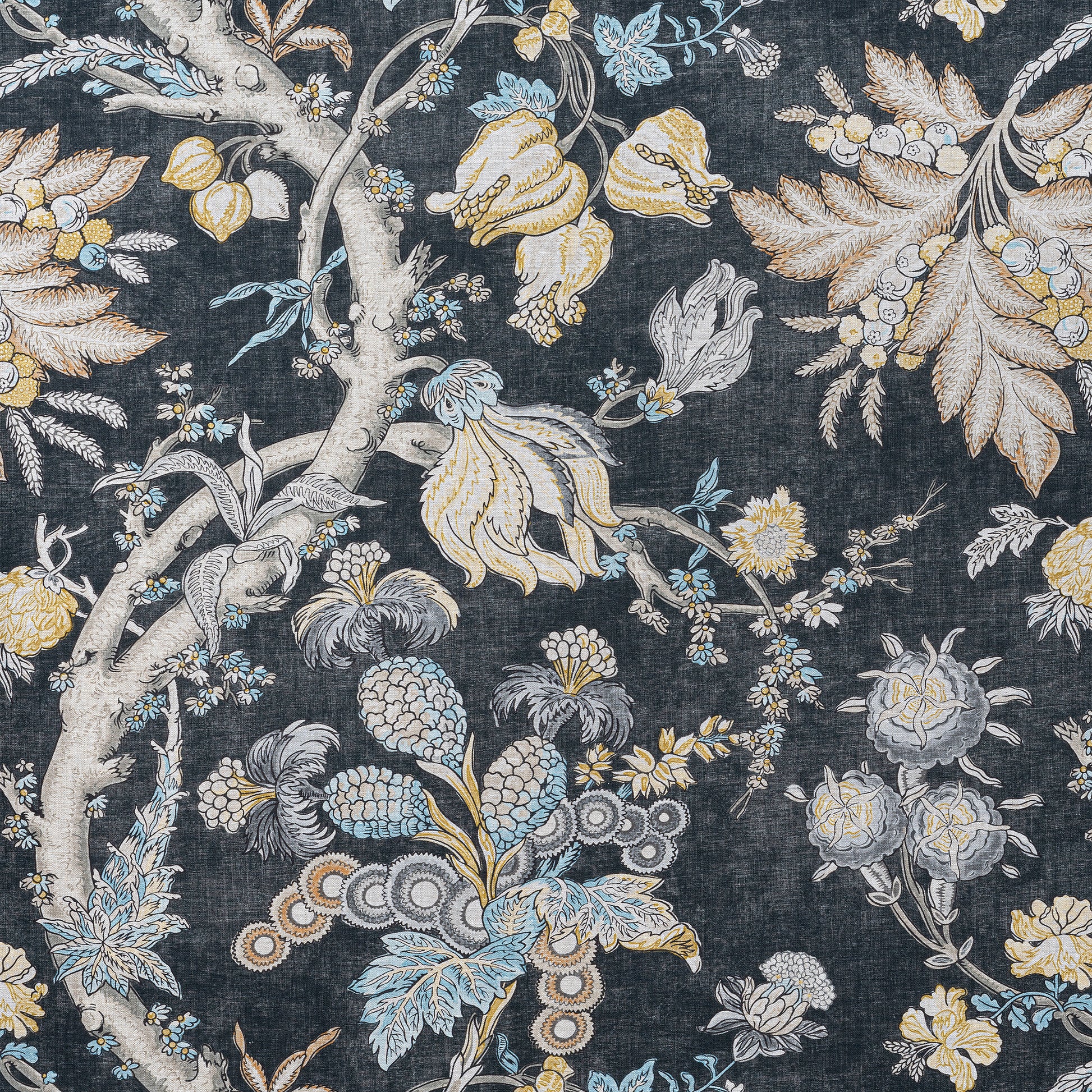 Buy samples of F910842 Chatelain Printed Heritage Thibaut Fabrics