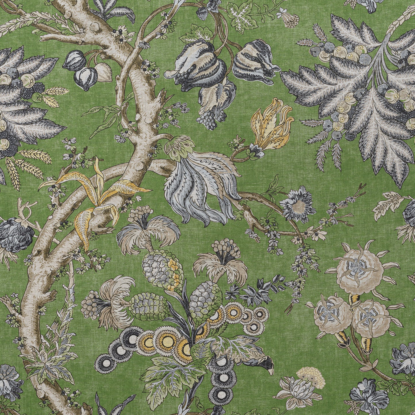 Buy samples of F910844 Chatelain Printed Heritage Thibaut Fabrics