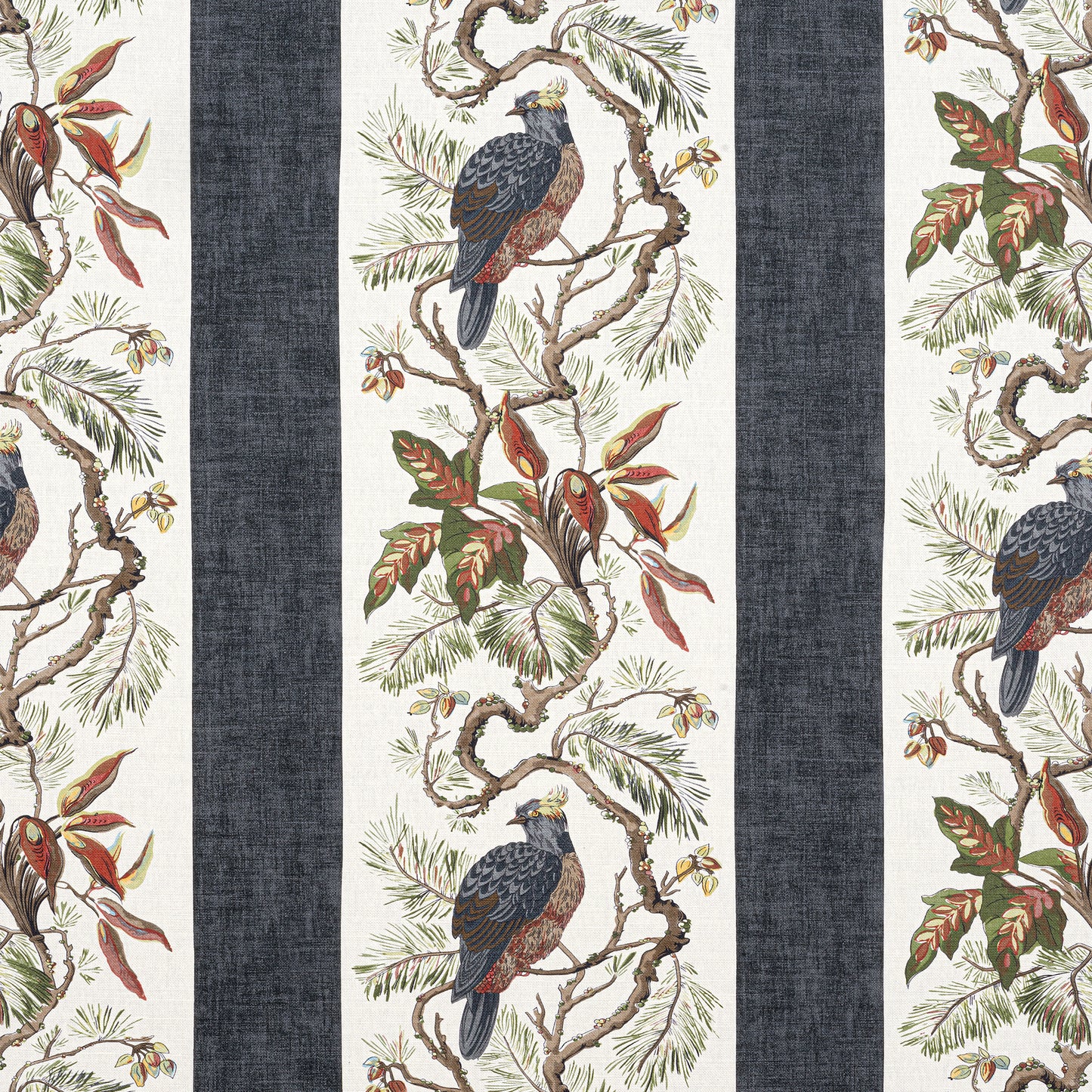 Buy samples of F910858 Williamson Printed Heritage Thibaut Fabrics