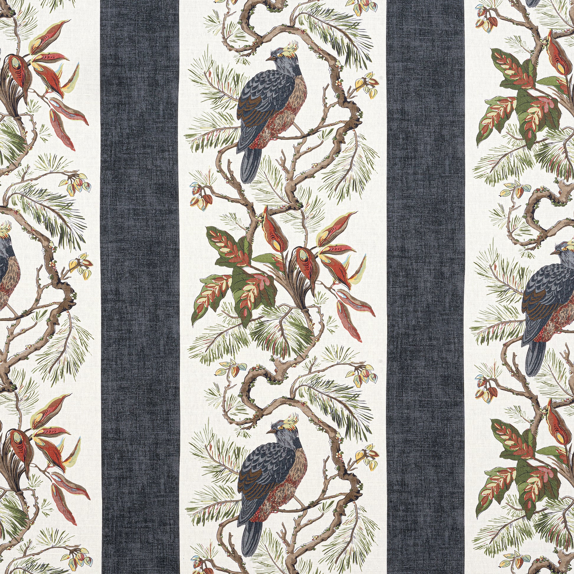 Buy samples of F910858 Williamson Printed Heritage Thibaut Fabrics