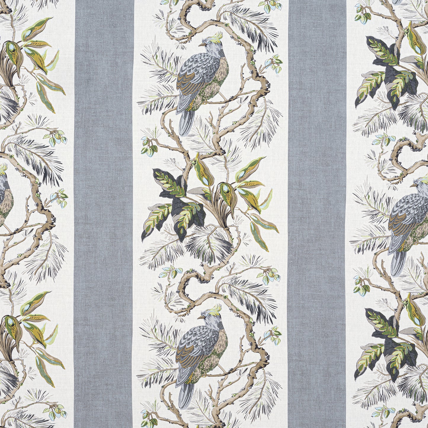 Buy samples of F910860 Williamson Printed Heritage Thibaut Fabrics