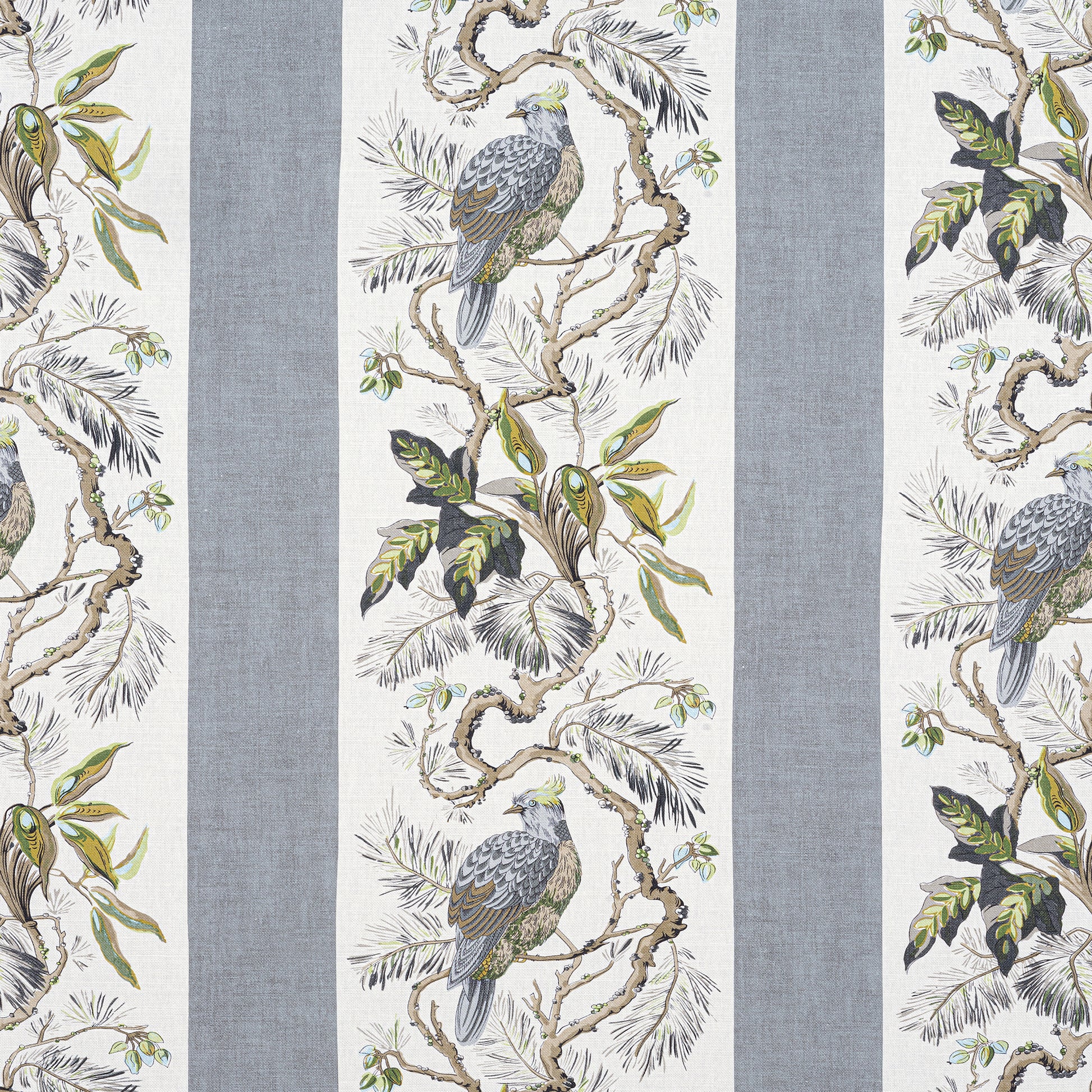Buy samples of F910860 Williamson Printed Heritage Thibaut Fabrics