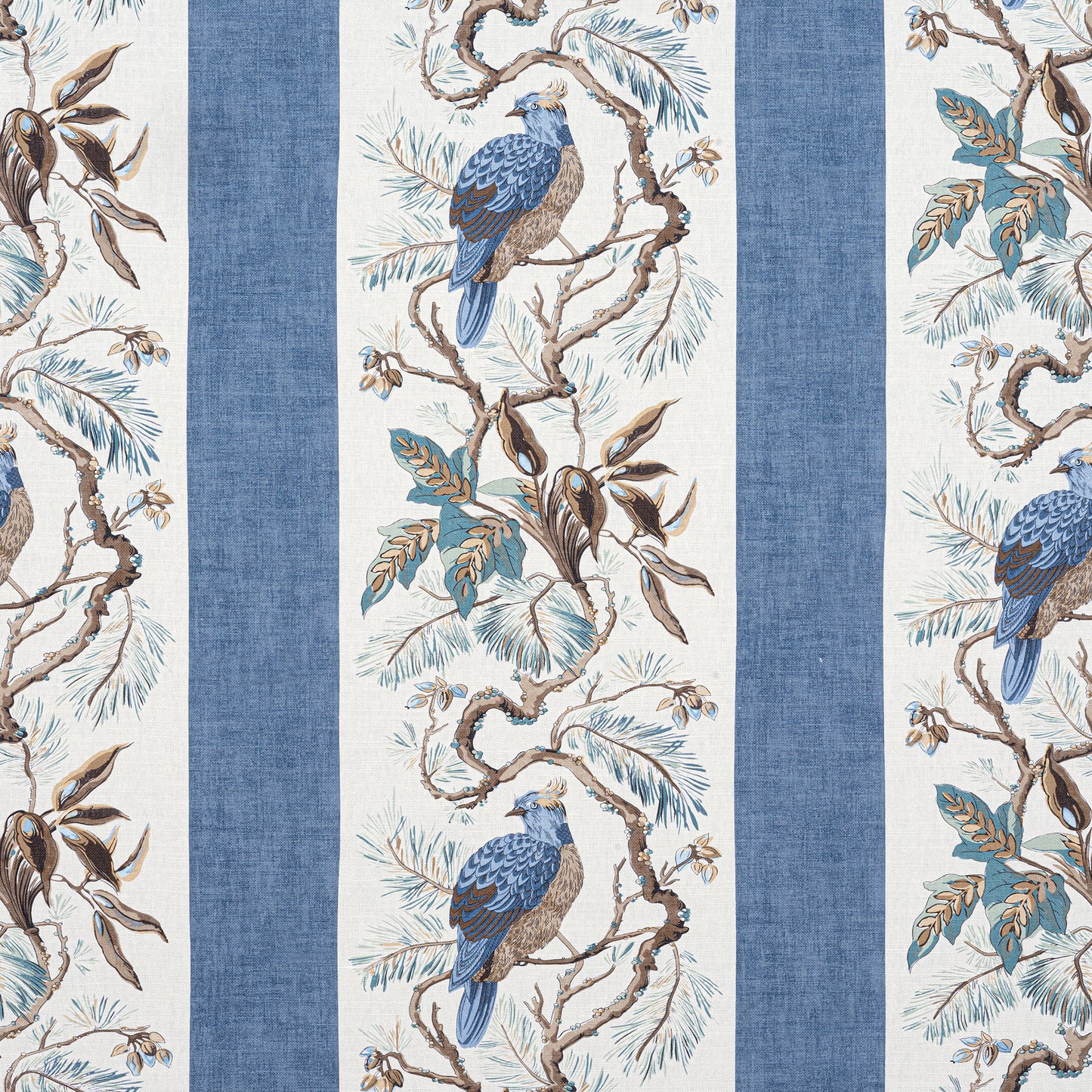 Buy samples of F910861 Williamson Printed Heritage Thibaut Fabrics