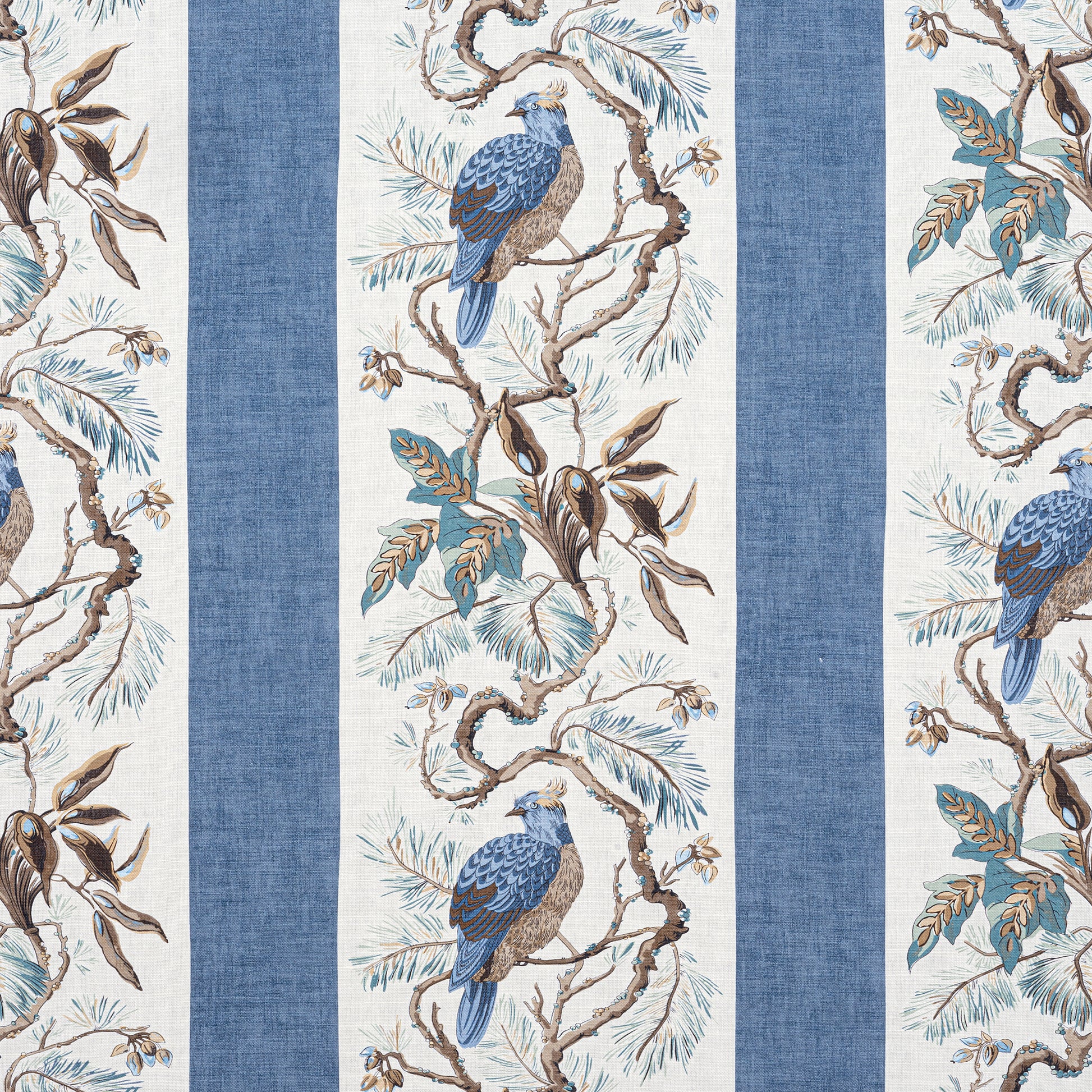 Buy samples of F910861 Williamson Printed Heritage Thibaut Fabrics