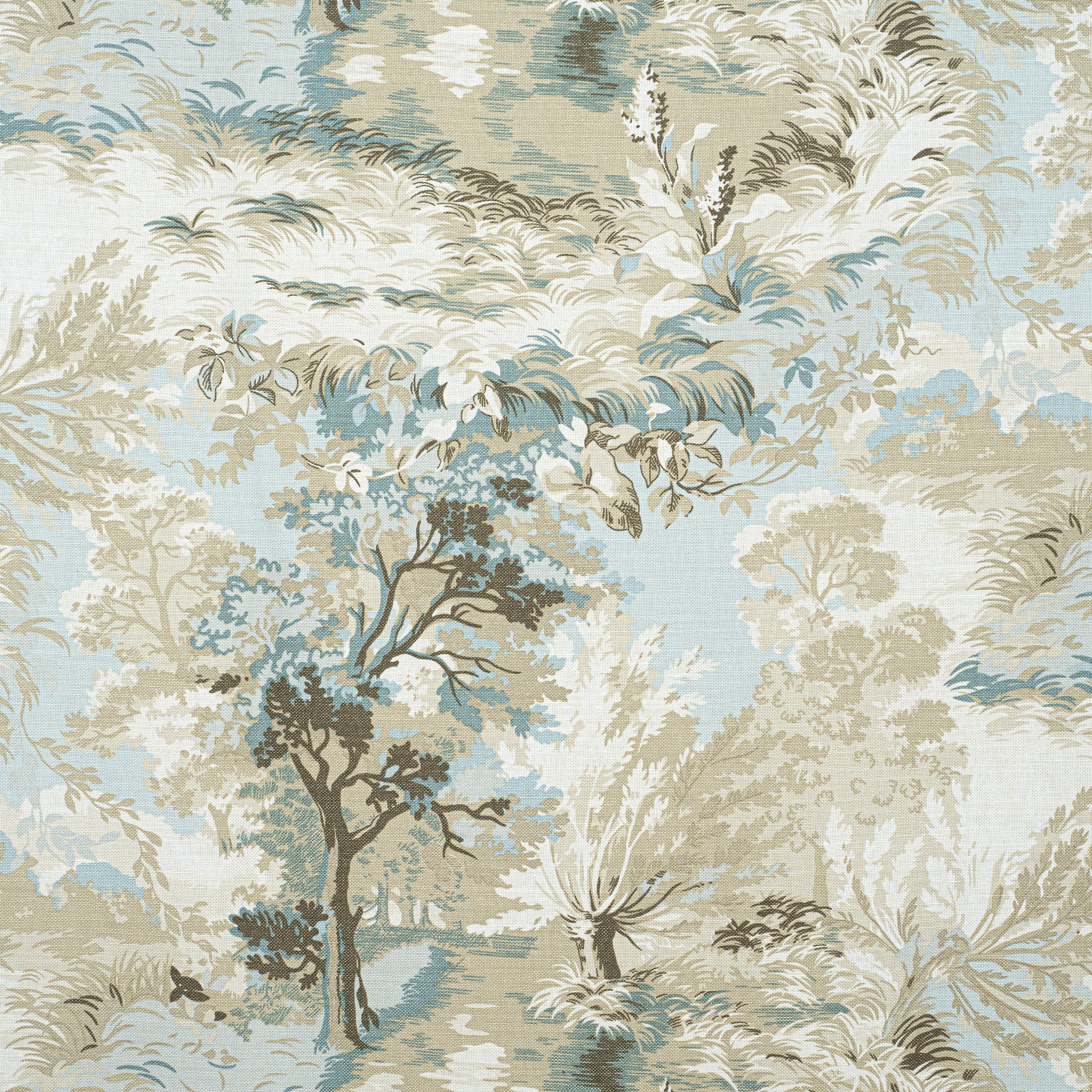 Buy samples of F910865 Lincoln Toile Printed Heritage Thibaut Fabrics