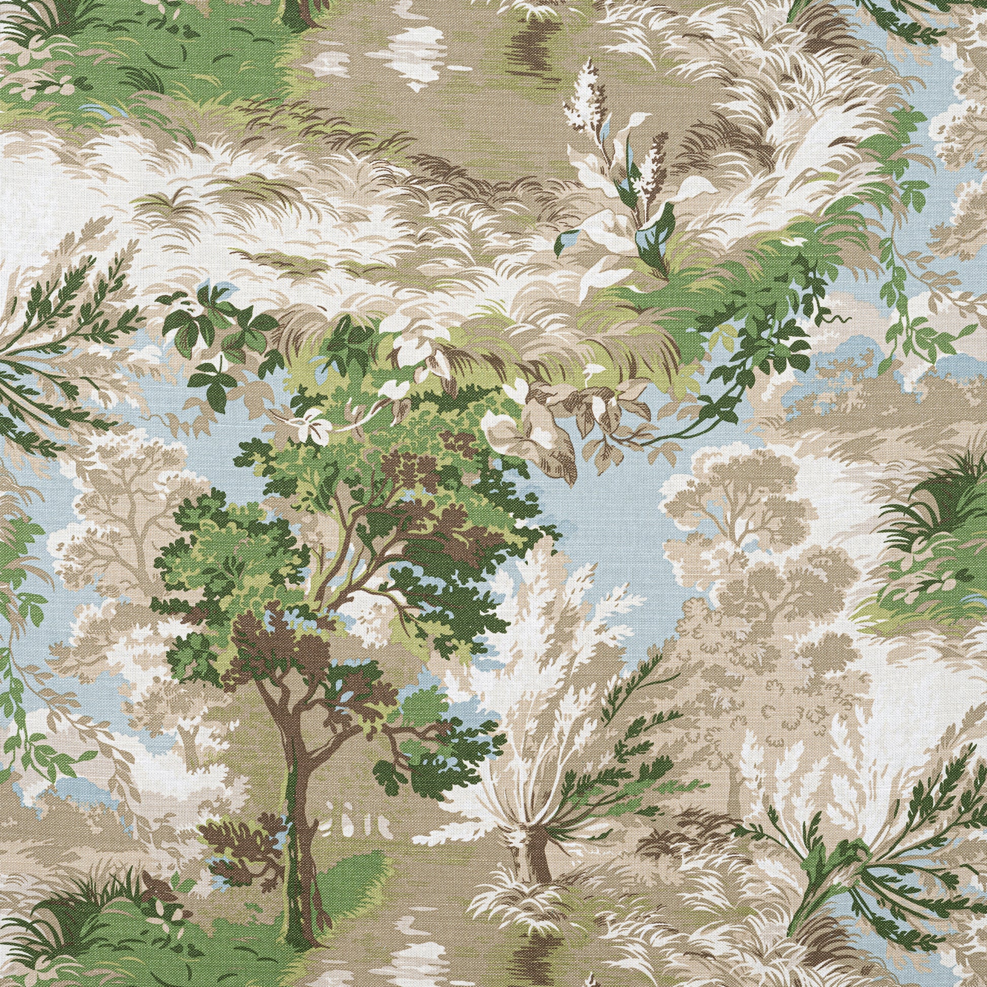 Buy samples of F910866 Lincoln Toile Printed Heritage Thibaut Fabrics