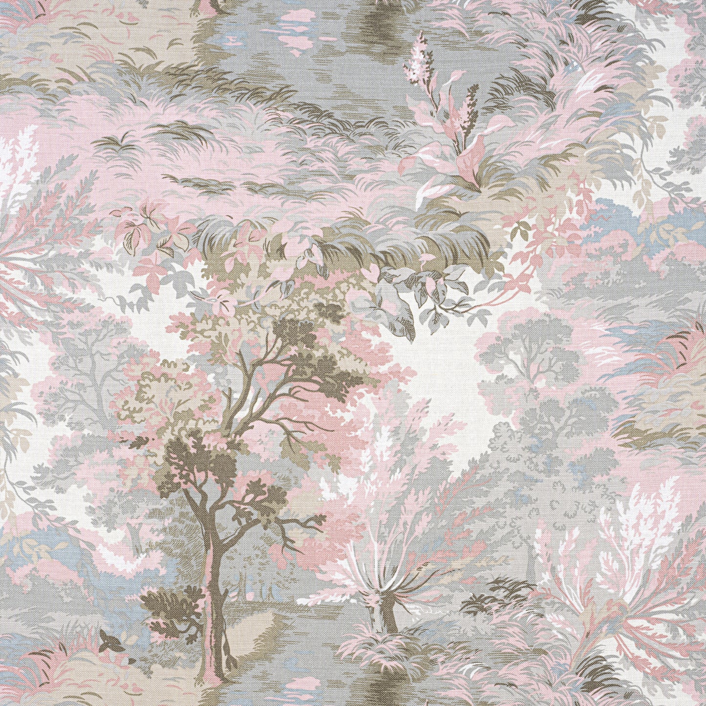Buy samples of F910868 Lincoln Toile Printed Heritage Thibaut Fabrics
